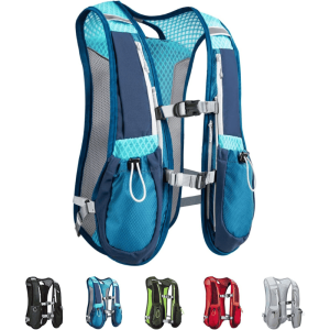 Running Vest 5L Ultralight Reflective Hydration Backpack for Running, Marathon, Jogging